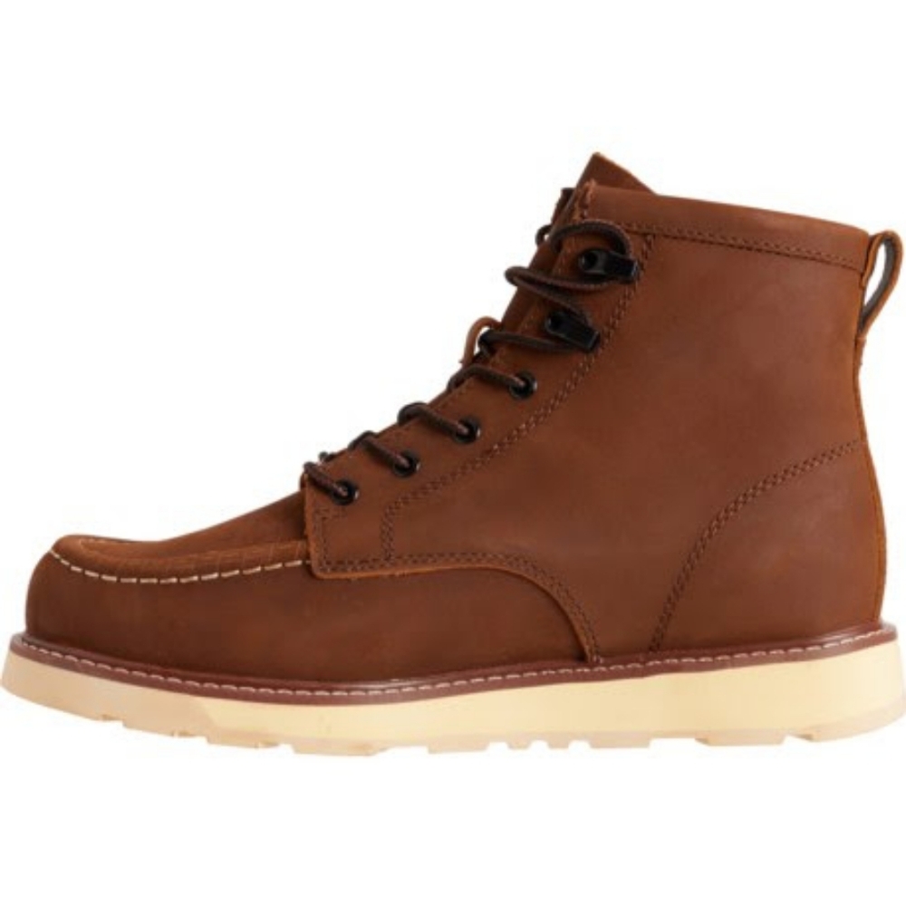 Brunt The Marin Boots Unlined Soft Toe 6" Mens Size 16 Brown Leather - Picture 7 of 13